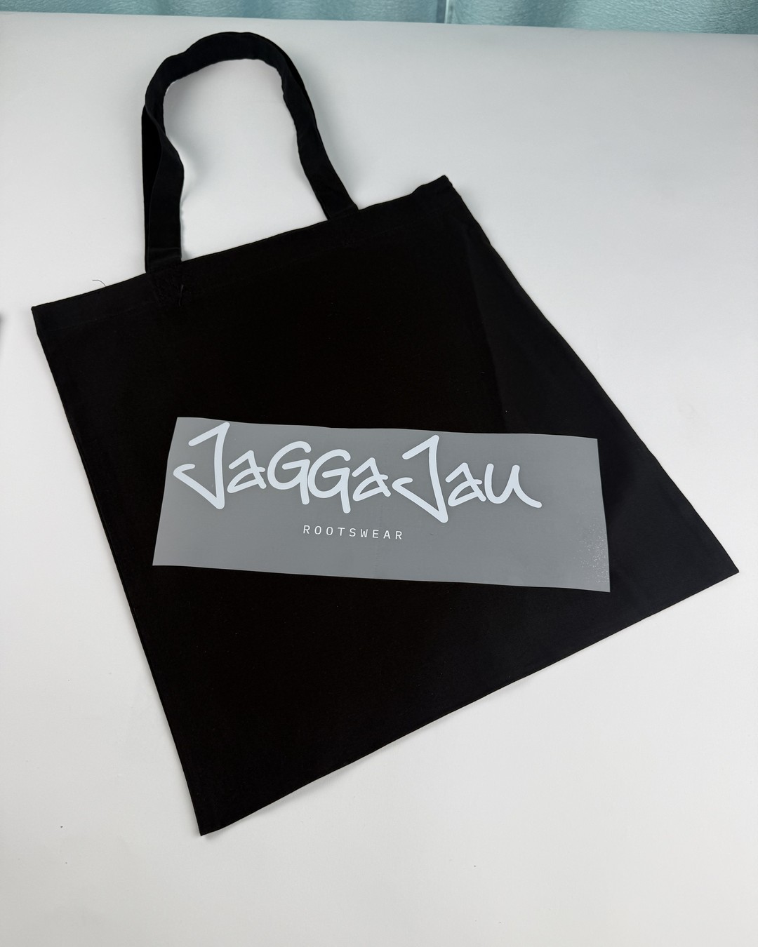 Festival-Beutel mit Jaggajau-Motiv als Testfl&auml;che
